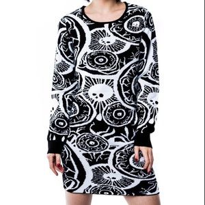 Killstar My Eye Knit Dress M
